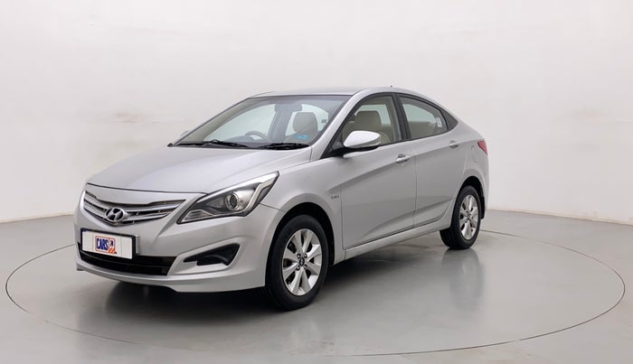 2016 Hyundai Verna FLUIDIC 4S 1.6 VTVT S AT, Petrol, Automatic, 62,295 km, Left Front Diagonal