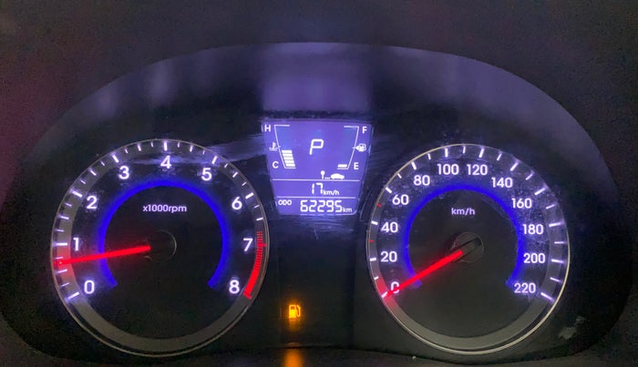 2016 Hyundai Verna FLUIDIC 4S 1.6 VTVT S AT, Petrol, Automatic, 62,295 km, Odometer Image