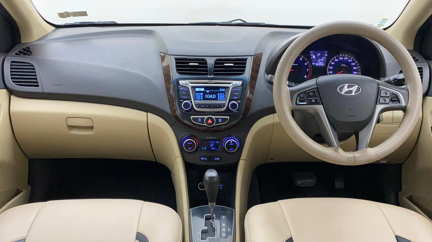 2016 Hyundai Verna FLUIDIC 4S 1.6 VTVT S AT, Petrol, Automatic, 62,295 km, Dashboard