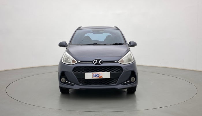 2016 Hyundai Grand i10 ASTA (O) AT 1.2 KAPPA VTVT, Petrol, Automatic, 1,04,499 km, Front