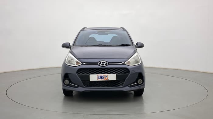 2016 Hyundai Grand i10 ASTA (O) AT 1.2 KAPPA VTVT, Petrol, Automatic, 1,04,499 km, Front