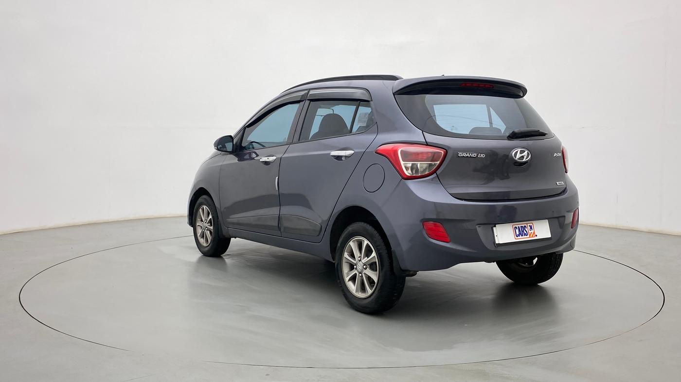 2016 Hyundai Grand i10 ASTA (O) AT 1.2 KAPPA VTVT, Petrol, Automatic, 1,04,499 km, Left Back Diagonal