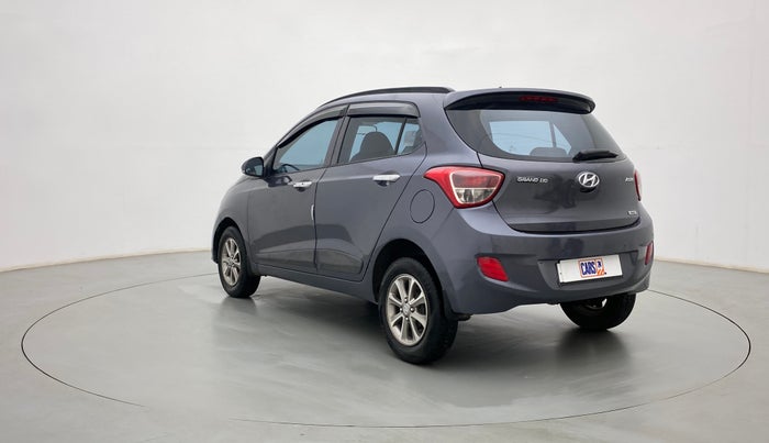 2016 Hyundai Grand i10 ASTA (O) AT 1.2 KAPPA VTVT, Petrol, Automatic, 1,04,499 km, Left Back Diagonal