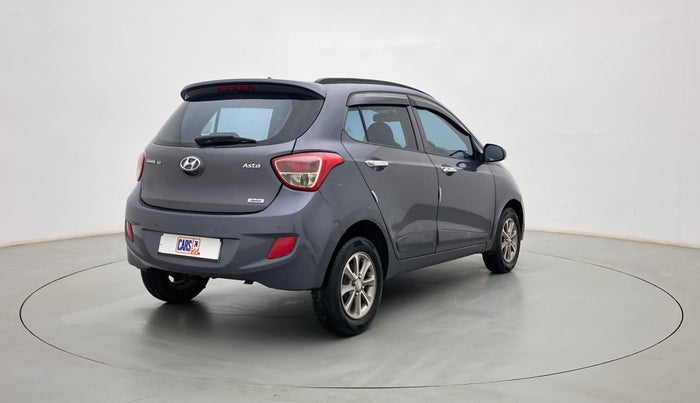 2016 Hyundai Grand i10 ASTA (O) AT 1.2 KAPPA VTVT, Petrol, Automatic, 1,04,499 km, Right Back Diagonal