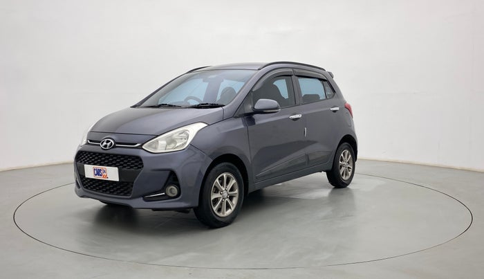2016 Hyundai Grand i10 ASTA (O) AT 1.2 KAPPA VTVT, Petrol, Automatic, 1,04,499 km, Left Front Diagonal
