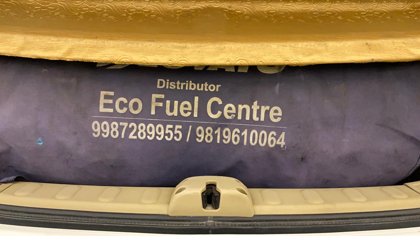 2012 Honda Brio S MT, CNG, Manual, 90,042 km, Boot Inside