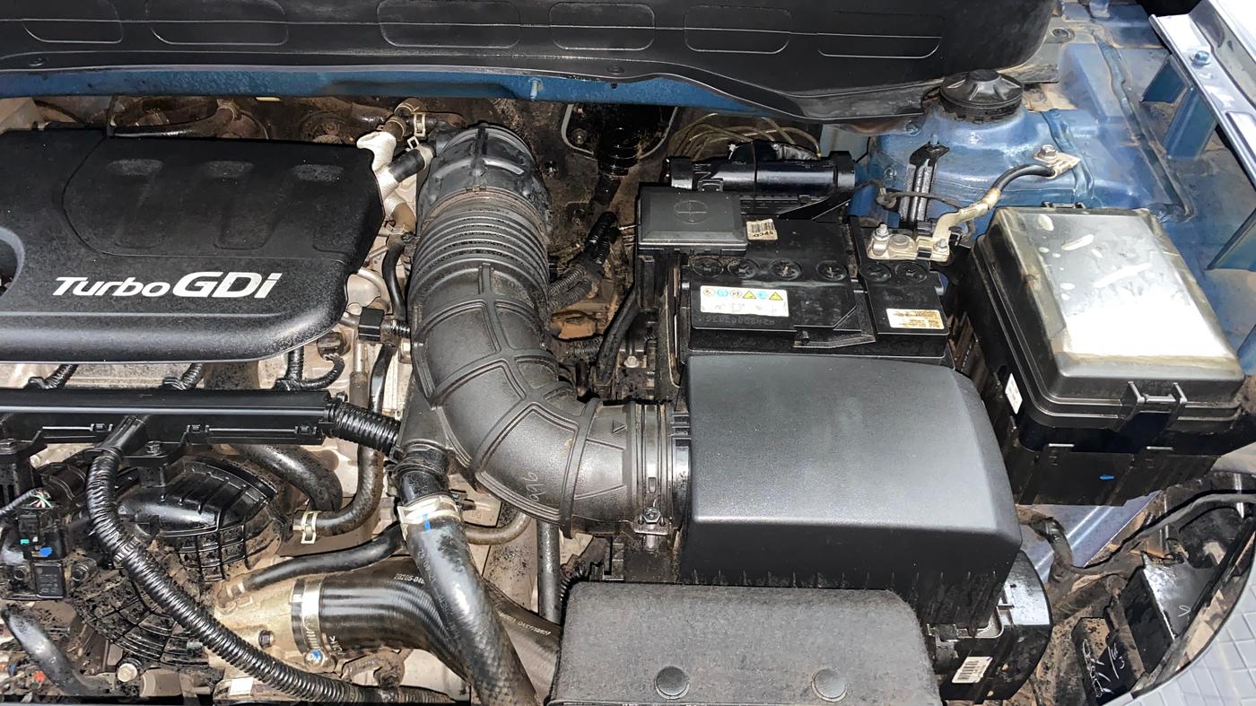 2022 Hyundai VENUE SX 1.0 TURBO, Petrol, Manual, 20,467 km, Engine View - Left