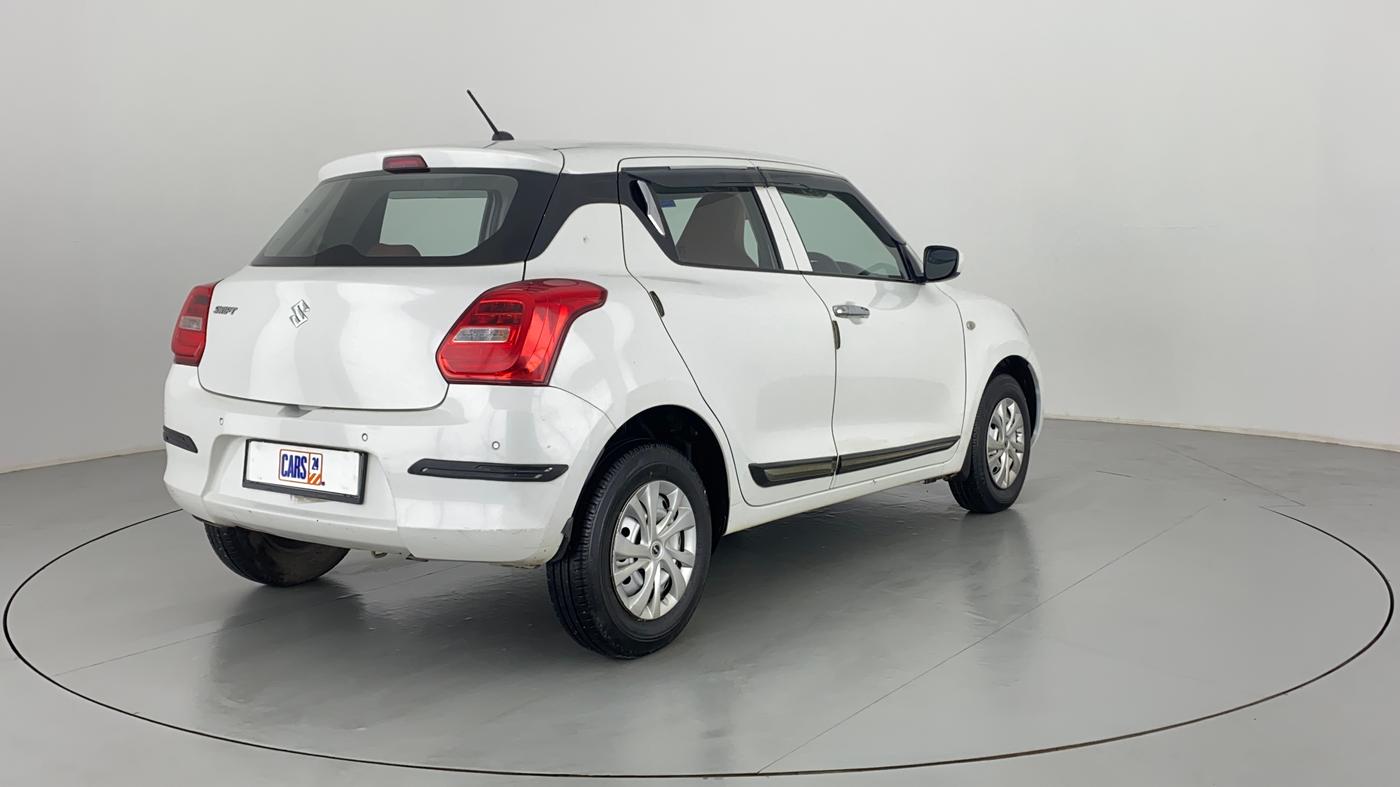 2019 Maruti Swift LXI D, Petrol, Manual, 27,080 km, Right Back Diagonal