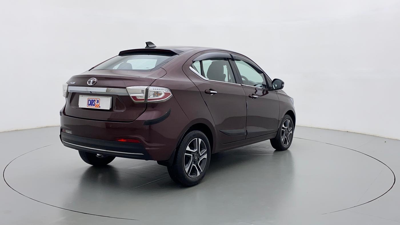 2020 Tata TIGOR XZ PLUS 1.2 REVOTRON, Petrol, Manual, 23,380 km, Right Back Diagonal