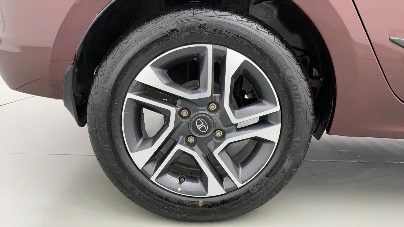 2020 Tata TIGOR XZ PLUS 1.2 REVOTRON, Petrol, Manual, 23,380 km, Right Rear Wheel