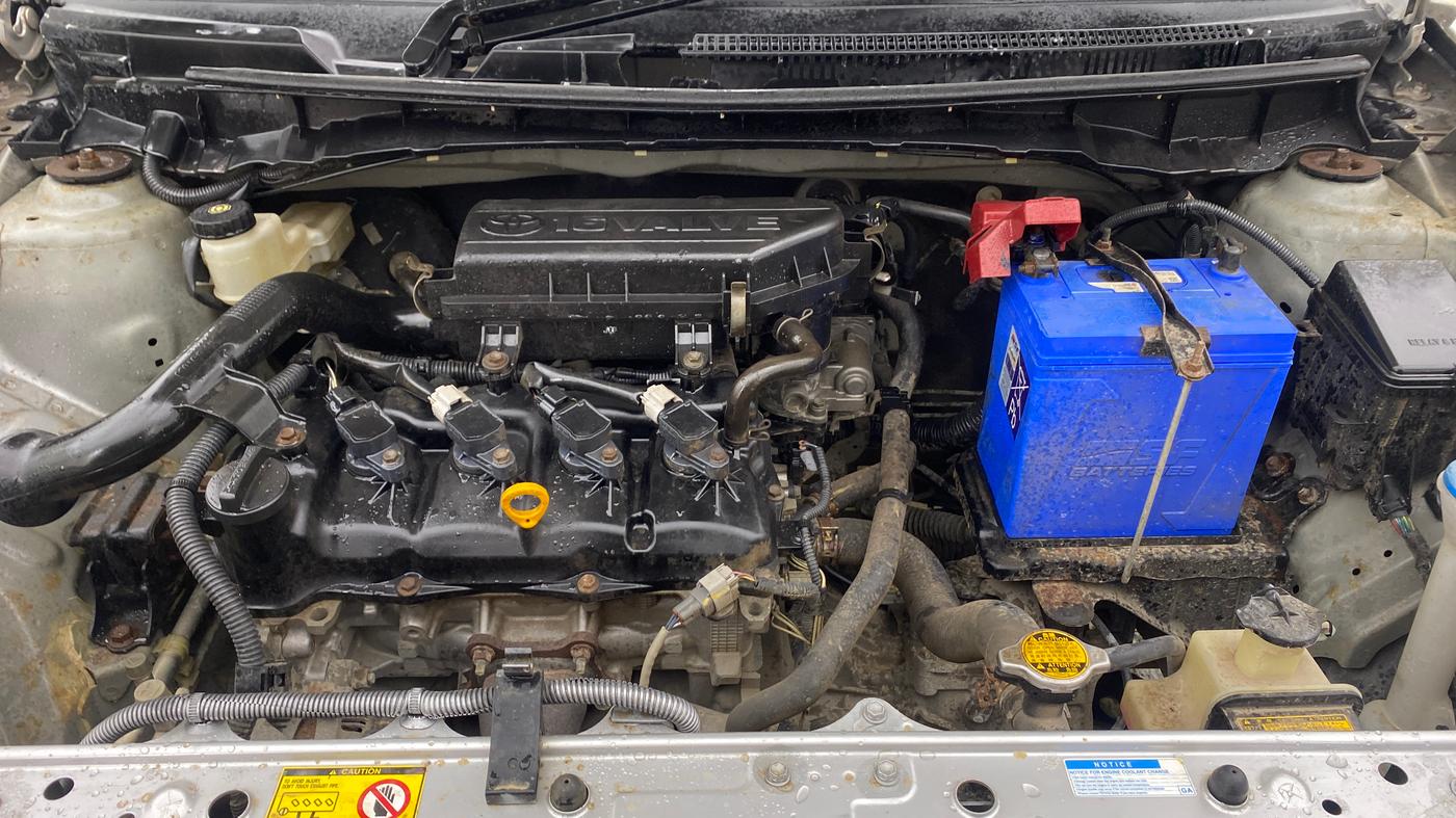2013 Toyota Etios G, Petrol, Manual, 9,179 km, Engine View