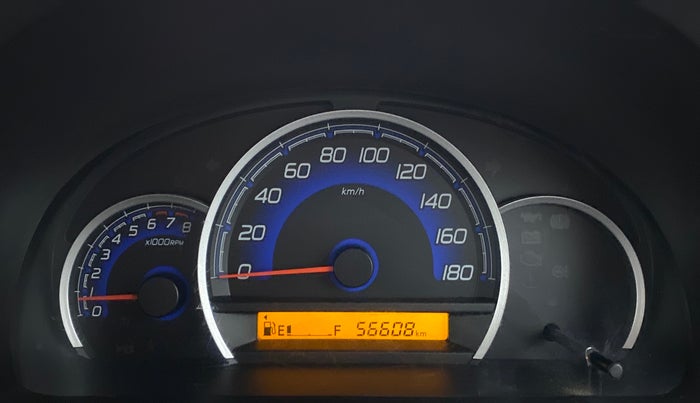 2017 Maruti Wagon R 1.0 VXI, Petrol, Manual, 56,608 km, Odometer Image