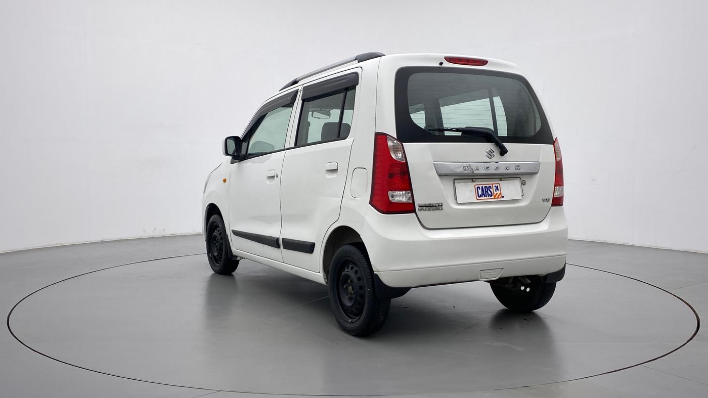 2017 Maruti Wagon R 1.0 VXI, Petrol, Manual, 56,608 km, Left Back Diagonal