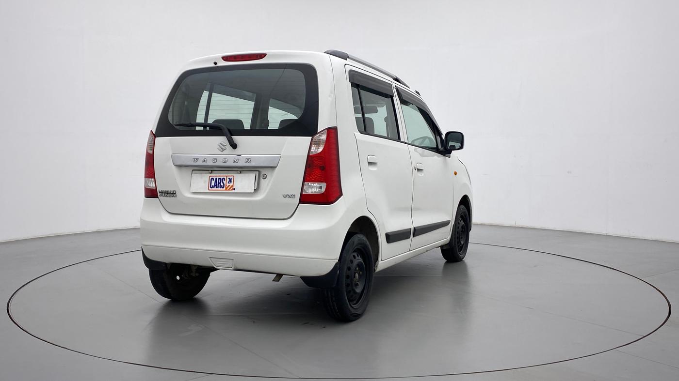 2017 Maruti Wagon R 1.0 VXI, Petrol, Manual, 56,608 km, Right Back Diagonal