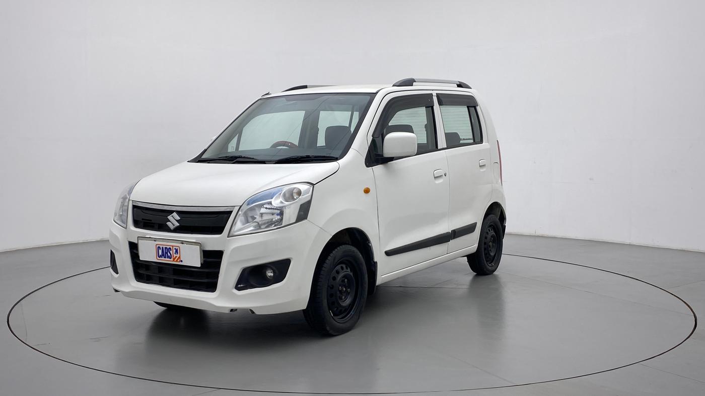 2017 Maruti Wagon R 1.0 VXI, Petrol, Manual, 56,608 km, Left Front Diagonal