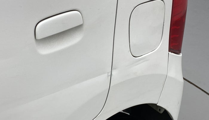2017 Maruti Wagon R 1.0 VXI, Petrol, Manual, 56,608 km, Left quarter panel - Slightly dented