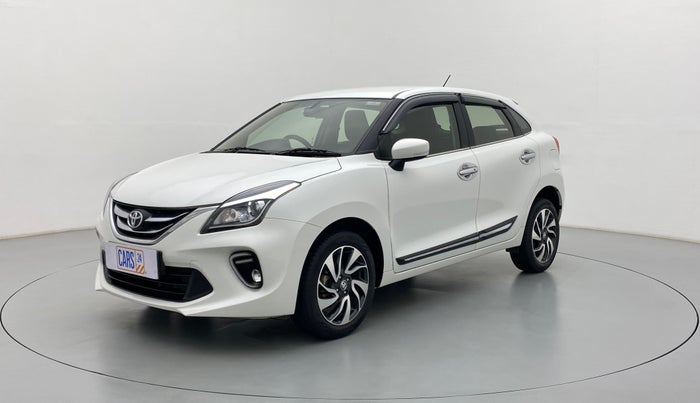 2020 Toyota Glanza G CVT, Petrol, Automatic, 41,783 km, Left Front Diagonal