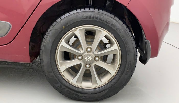 2014 Hyundai Grand i10 ASTA 1.2 KAPPA VTVT, Petrol, Manual, 49,106 km, Left Rear Wheel