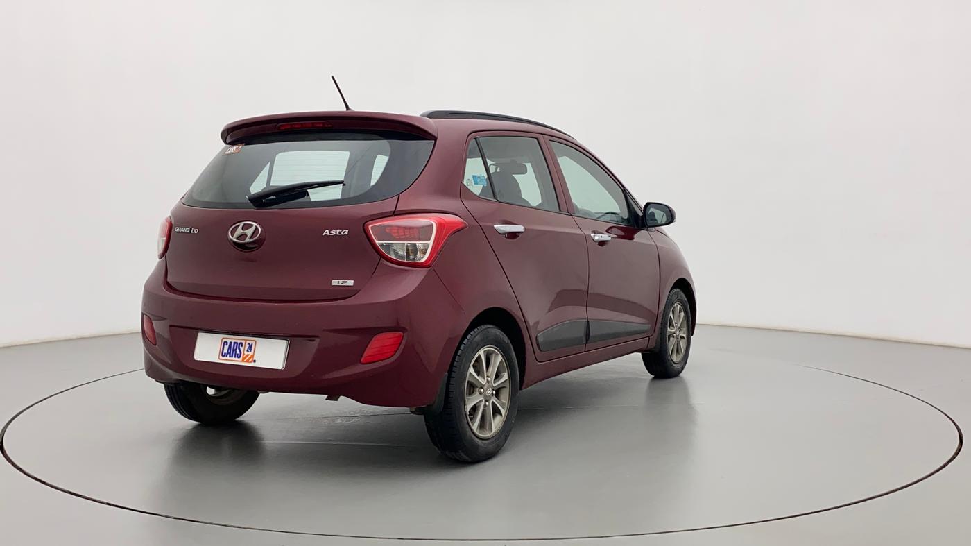 2014 Hyundai Grand i10 ASTA 1.2 KAPPA VTVT, Petrol, Manual, 49,106 km, Right Back Diagonal