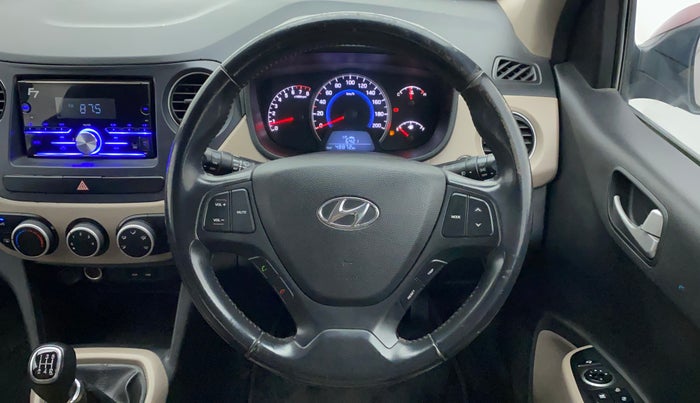 2014 Hyundai Grand i10 ASTA 1.2 KAPPA VTVT, Petrol, Manual, 49,106 km, Steering Wheel Close Up