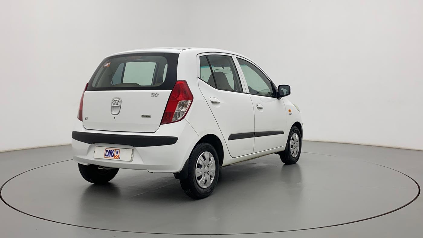 2010 Hyundai i10 MAGNA 1.2, Petrol, Manual, 25,961 km, Right Back Diagonal