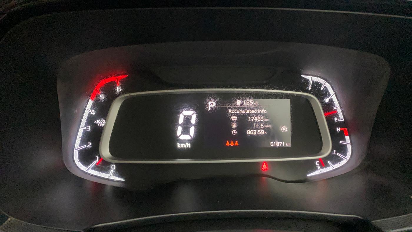 2024 KIA SONET HTX 1.5 AT, Diesel, Automatic, 61,870 km, Odometer Image