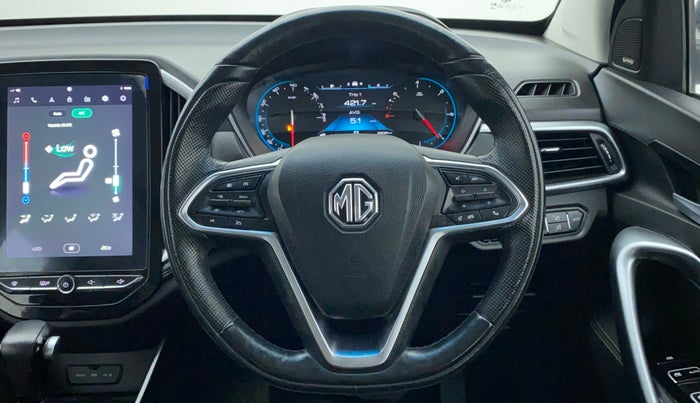 2019 MG HECTOR SHARP 1.5 DCT PETROL, Petrol, Automatic, 22,381 km, Steering Wheel Close Up