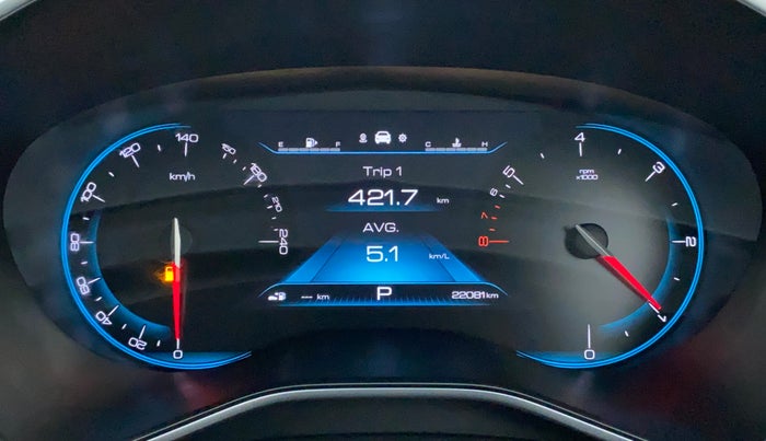 2019 MG HECTOR SHARP 1.5 DCT PETROL, Petrol, Automatic, 22,381 km, Odometer Image