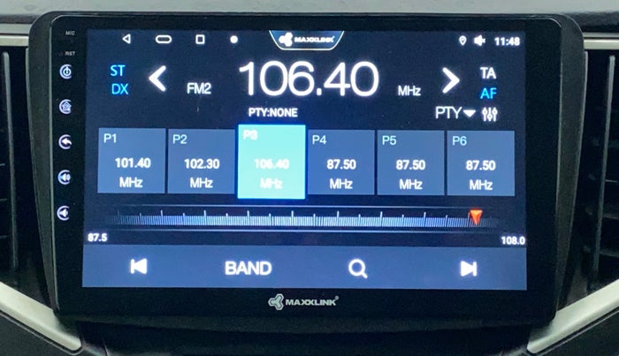 2017 Maruti Baleno ZETA CVT PETROL 1.2, Petrol, Automatic, 91,799 km, Infotainment System