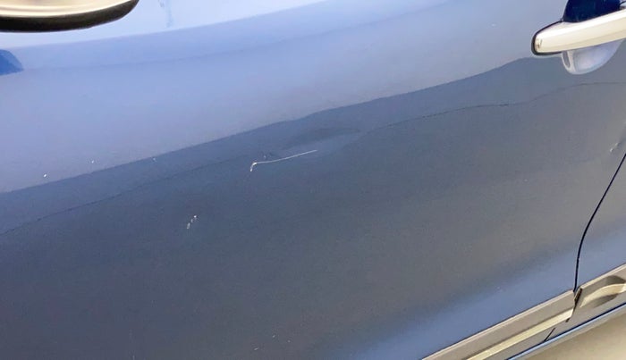 2017 Maruti Baleno ZETA CVT PETROL 1.2, Petrol, Automatic, 91,799 km, Front passenger door - Minor scratches