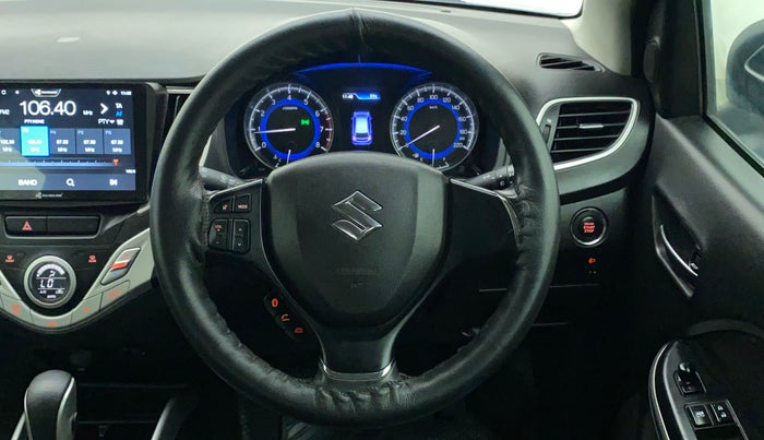 2017 Maruti Baleno ZETA CVT PETROL 1.2, Petrol, Automatic, 91,799 km, Steering Wheel Close Up