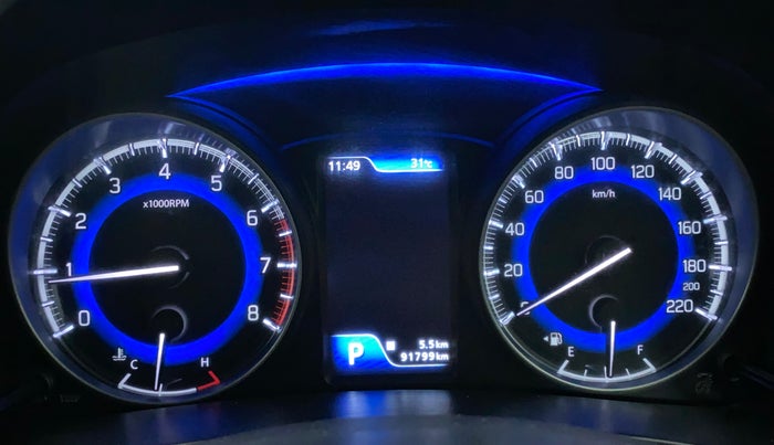 2017 Maruti Baleno ZETA CVT PETROL 1.2, Petrol, Automatic, 91,799 km, Odometer Image