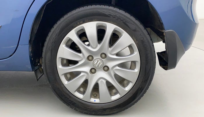 2017 Maruti Baleno ZETA CVT PETROL 1.2, Petrol, Automatic, 91,799 km, Left Rear Wheel