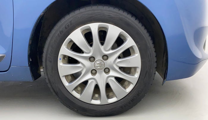 2017 Maruti Baleno ZETA CVT PETROL 1.2, Petrol, Automatic, 91,799 km, Right Front Wheel