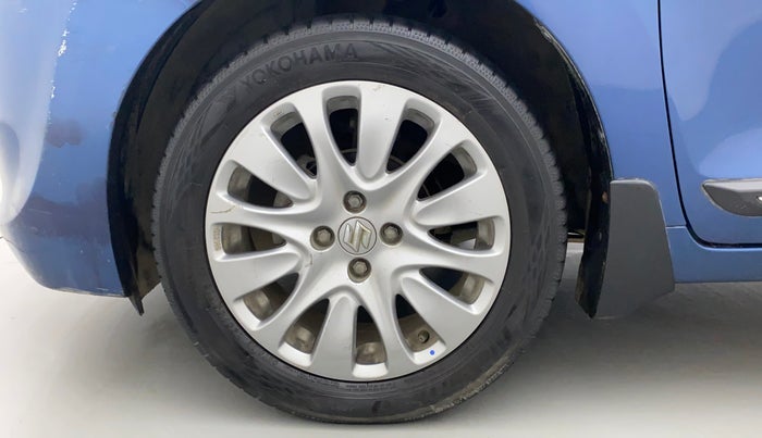 2017 Maruti Baleno ZETA CVT PETROL 1.2, Petrol, Automatic, 91,799 km, Left Front Wheel