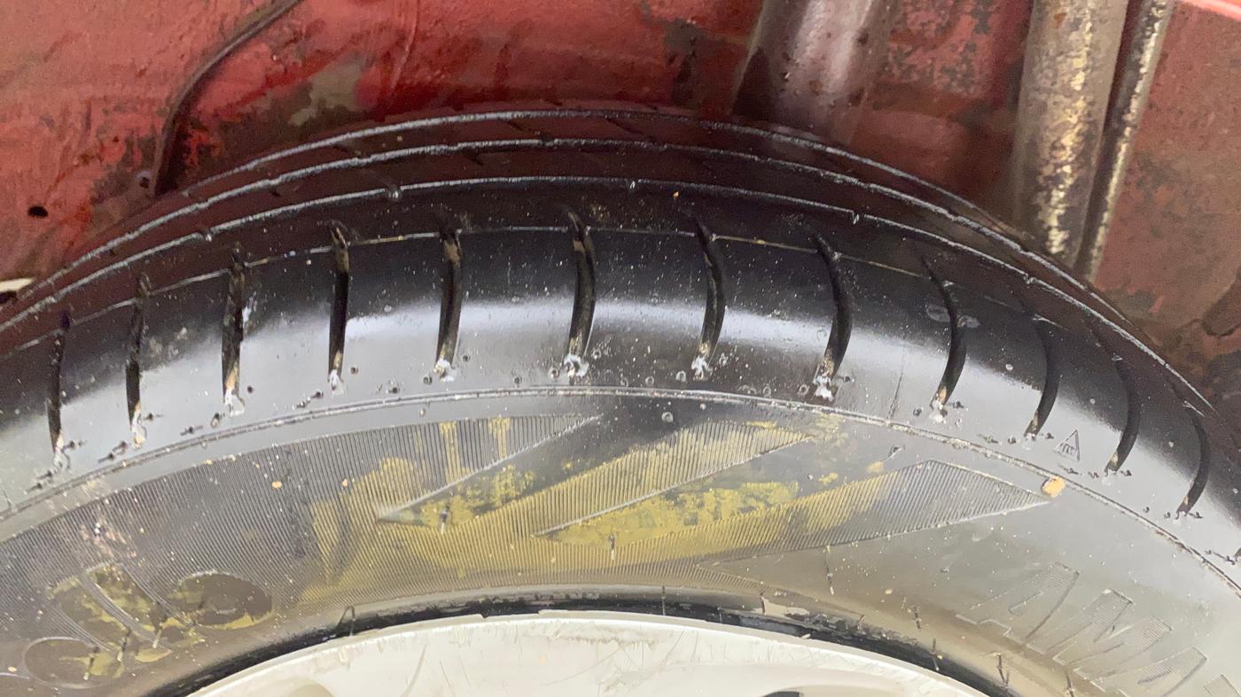 2019 Maruti Celerio ZXI AMT, Petrol, Automatic, 1,12,553 km, Left Rear Tyre Tread