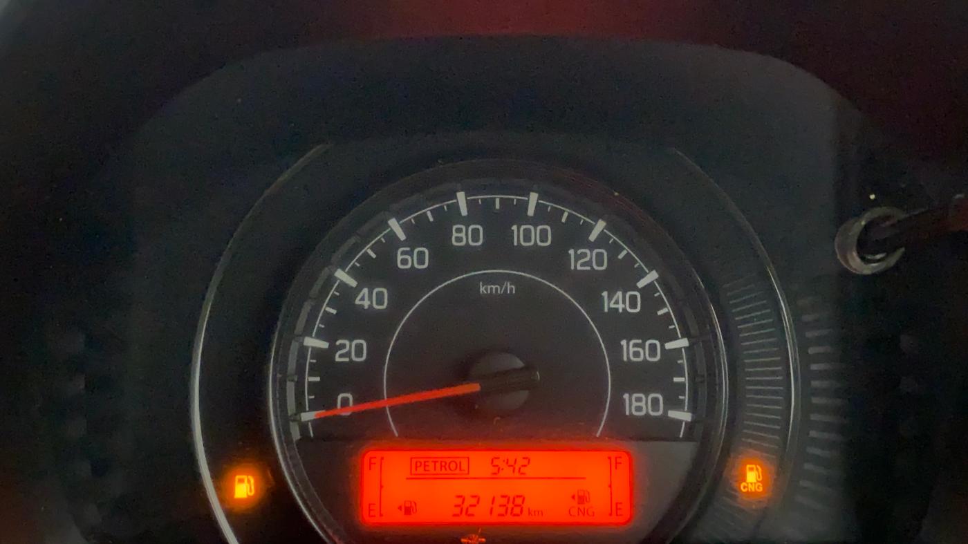 2021 Maruti New Wagon-R LXI CNG (O) 1.0, CNG, Manual, 32,138 km, Odometer Image