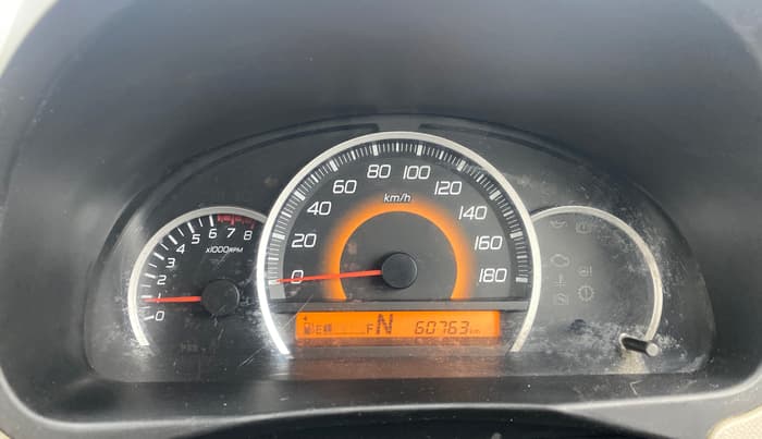 2016 Maruti Wagon R 1.0 VXI AMT, Petrol, Automatic, 60,763 km, Odometer Image