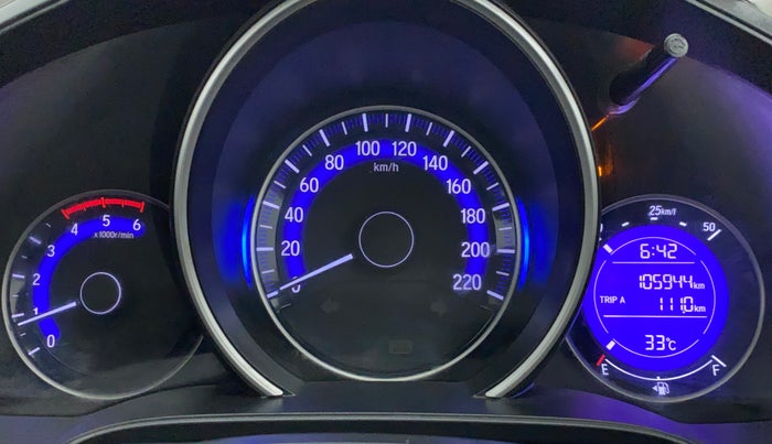 2017 Honda WR-V 1.5L I-DTEC VX MT, Diesel, Manual, 1,06,245 km, Odometer Image