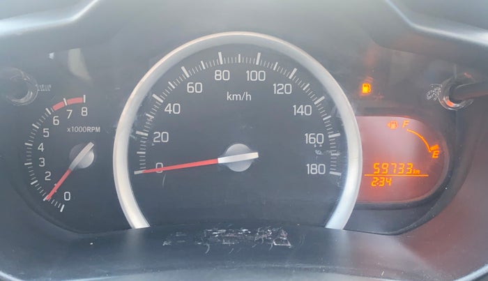 2015 Maruti Celerio ZXI, Petrol, Manual, 59,723 km, Odometer Image