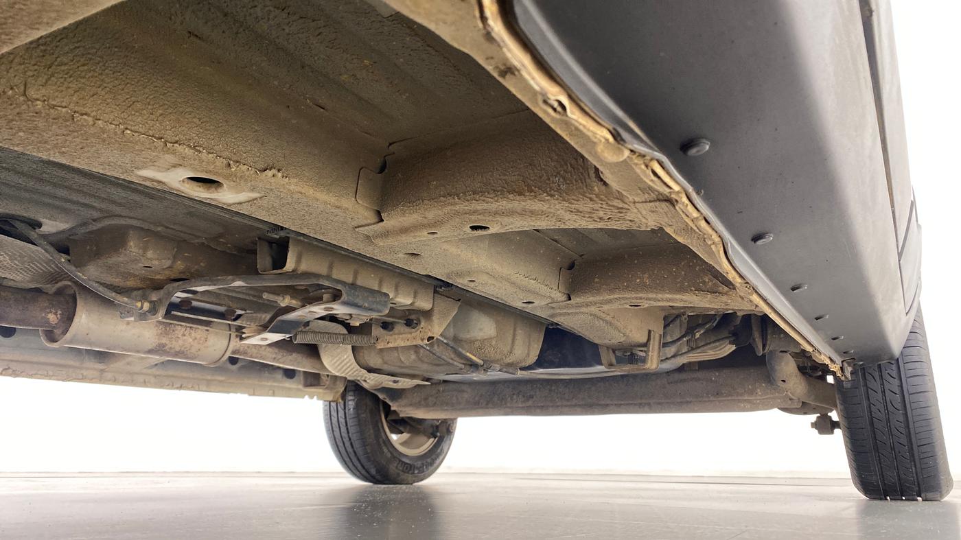 2016 Mahindra Kuv100 K8 6 STR, Petrol, Manual, 16,141 km, Right Side Underbody
