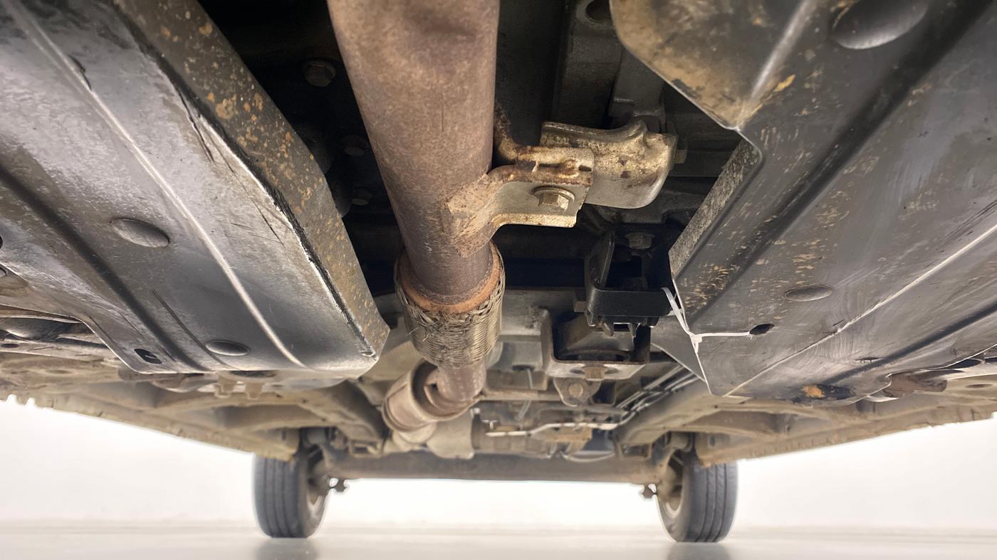 2016 Mahindra Kuv100 K8 6 STR, Petrol, Manual, 16,141 km, Front Underbody