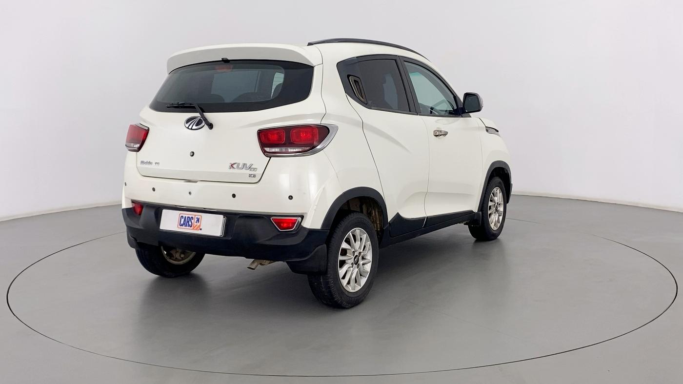 2016 Mahindra Kuv100 K8 6 STR, Petrol, Manual, 16,141 km, Right Back Diagonal