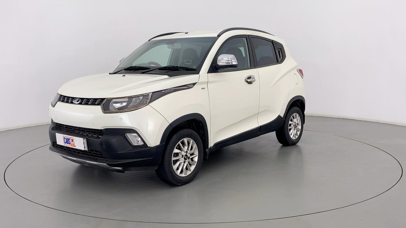2016 Mahindra Kuv100 K8 6 STR, Petrol, Manual, 16,141 km, Left Front Diagonal