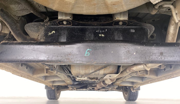 2016 Mahindra Kuv100 K8 6 STR, Petrol, Manual, 16,141 km, Rear Underbody