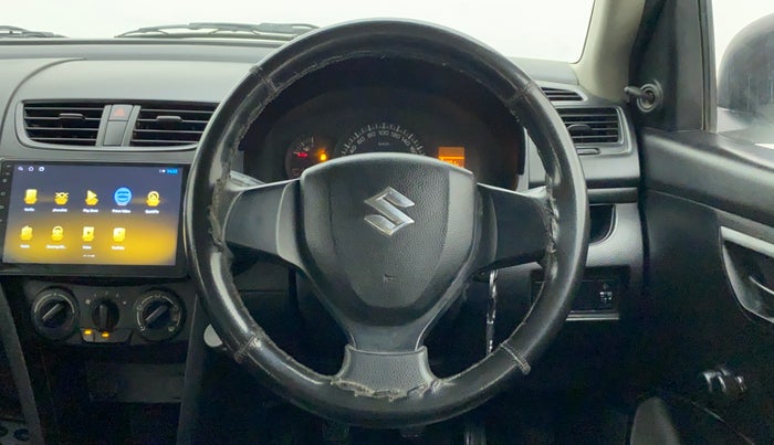 2011 Maruti Swift LXI, Petrol, Manual, 52,400 km, Steering Wheel Close Up