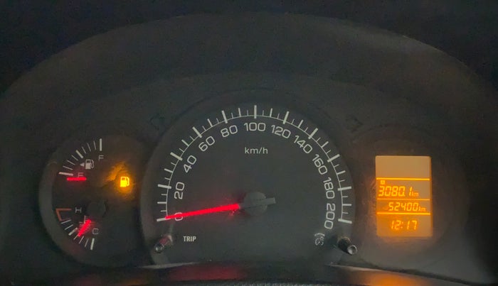 2011 Maruti Swift LXI, Petrol, Manual, 52,400 km, Odometer Image