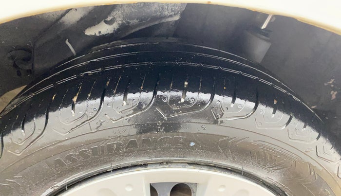 2014 Honda Brio S MT, Petrol, Manual, 67,673 km, Left Rear Tyre Tread