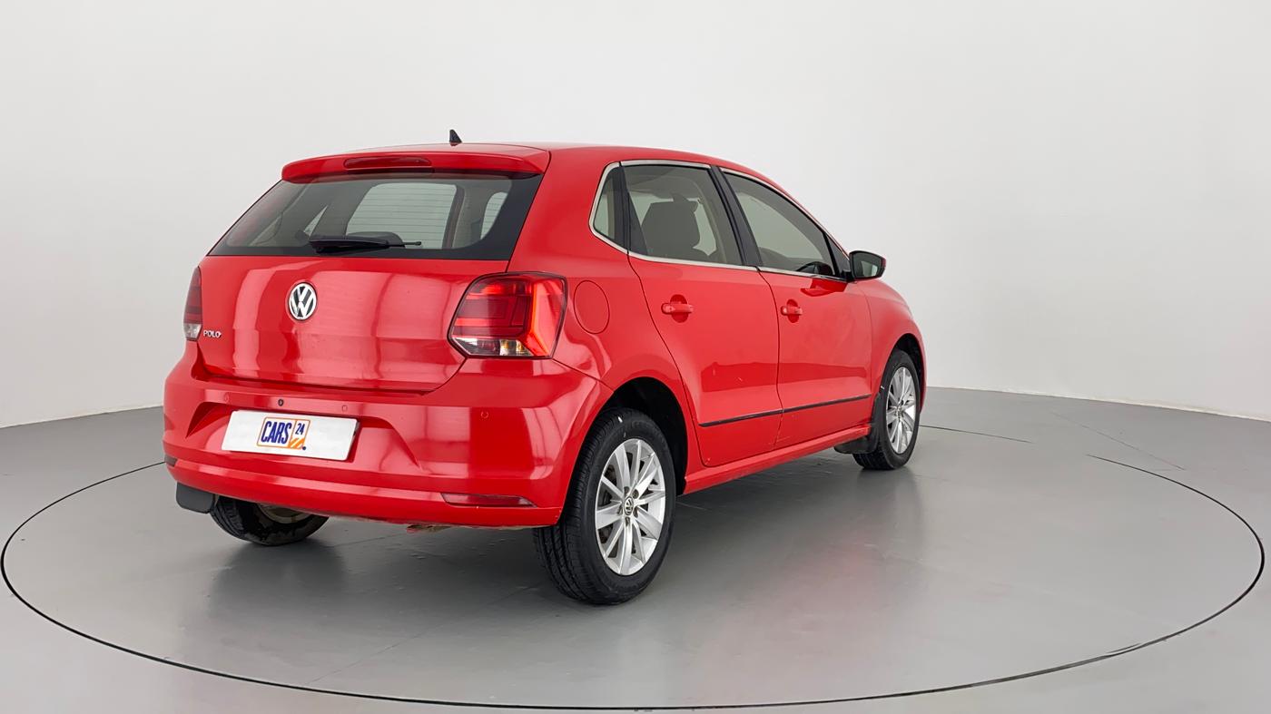 2017 Volkswagen Polo HIGHLINE1.2L PETROL, Petrol, Manual, Right Back Diagonal