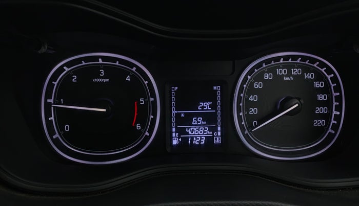 2017 Maruti Vitara Brezza ZDI PLUS, Diesel, Manual, 40,680 km, Odometer Image